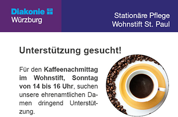 Unterstützung gesucht!